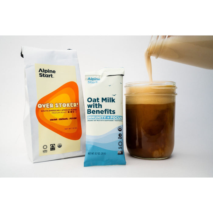 Alpine Start - Oatmilk With Benefits Single Serve 20 Serving 4 Pack