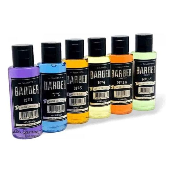Marmara Barber Cologne - Best Choice of Modern Barbers and Traditional Shaving Fans (Gift Set, 50ml)