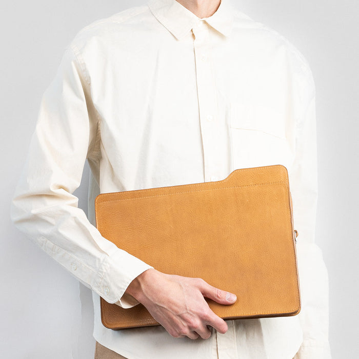 Leather bag - The File by Geometric Goods