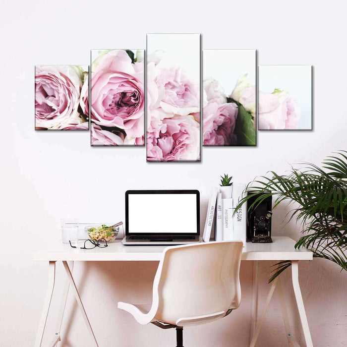 Layers Of Pink Peonies Wall Art