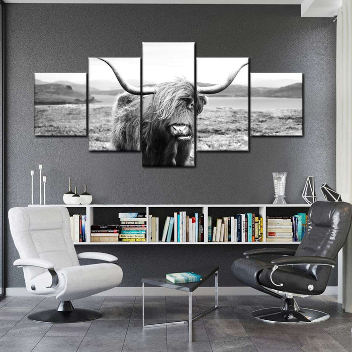 Highland Bull Wall Art