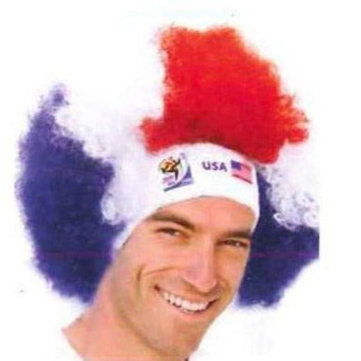 VIP Extensions Official Fifa Soccer Afro Wig Hat- 25 pcs per box FIFA Afro Wig