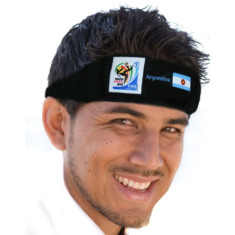 VIP Extensions Argentina World Cup Soccer Headband - Vintage Collectible Official FIFA Licensed HeadBand