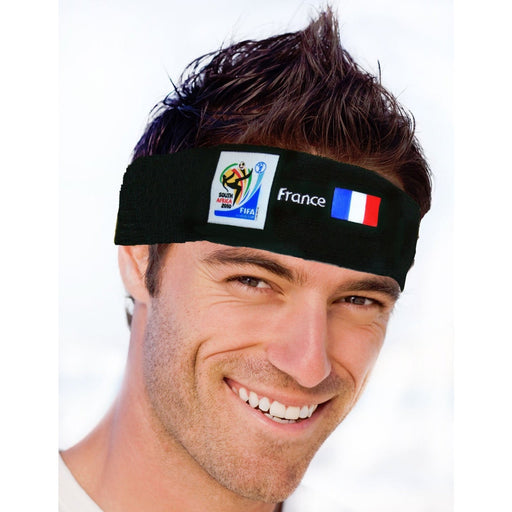 VIP Extensions France World Cup Soccer Headband - Vintage Collectible Official FIFA Licensed HeadBand