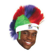 VIP Extensions Soccer Fan Mohawk Wig Hats Bulk 25-Pack - Vintage Collectible Official FIFA World Cup Fan Wig