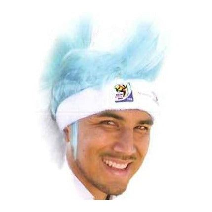 VIP Extensions Soccer Fan Mohawk Wig Hats Bulk 25-Pack - Vintage Collectible Official FIFA World Cup Fan Wig
