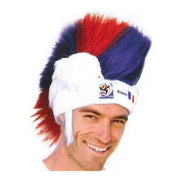 VIP Extensions Soccer Fan Mohawk Wig Hats Bulk 25-Pack - Vintage Collectible Official FIFA World Cup Fan Wig