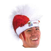 VIP Extensions Soccer Fan Mohawk Wig Hats Bulk 25-Pack - Vintage Collectible Official FIFA World Cup Fan Wig