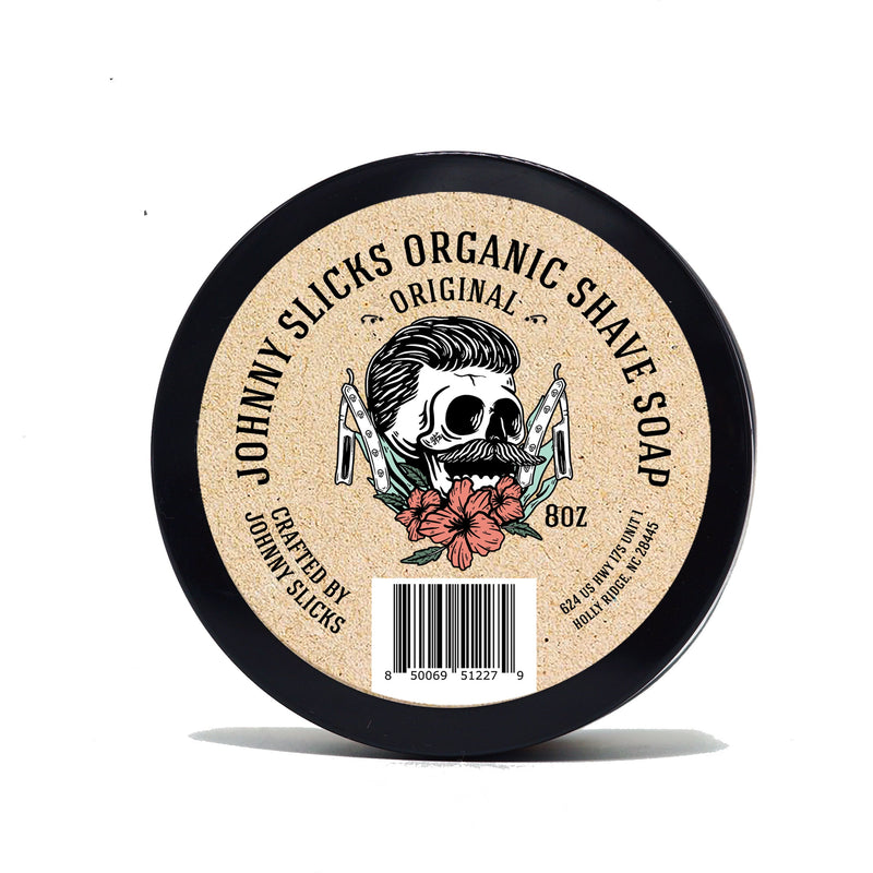 Johnny Slicks Organic Shave Soap Shave