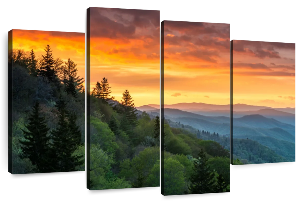 Mountain Sunrise Wall Art