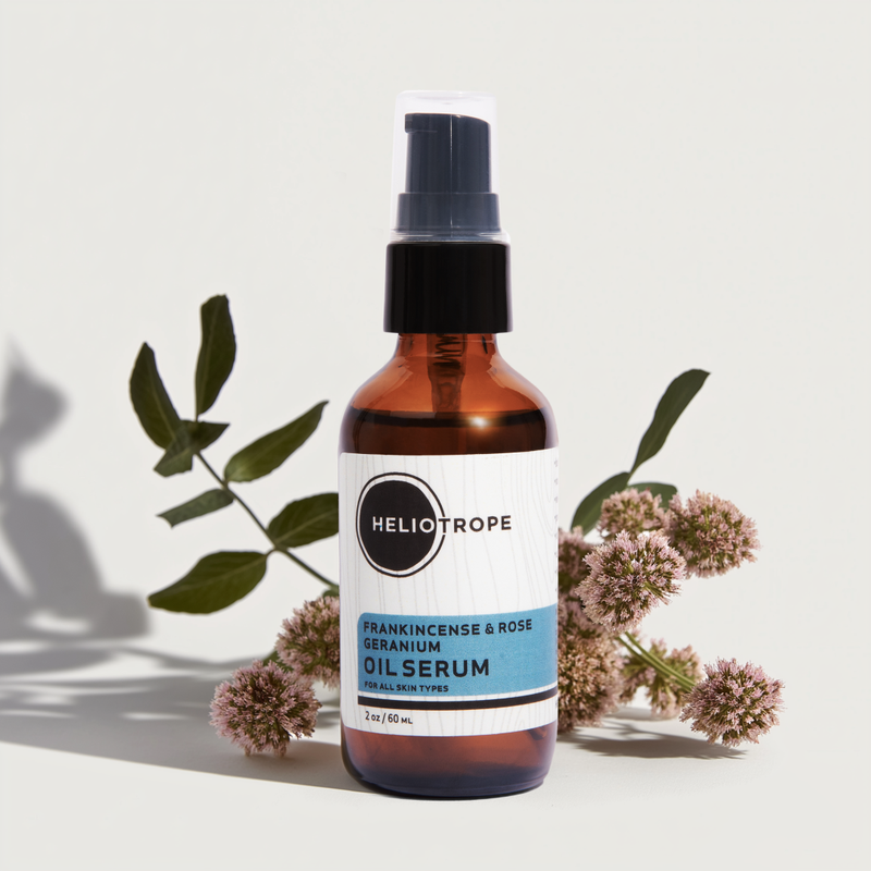 Heliotrope San Francisco Frankincense & Rose Geranium Oil Serum Face Serum
