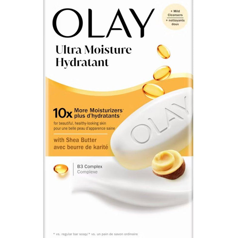 VIP Extensions OlAY Moisture Outlast Ultra Moisture Shea Butter Beauty Bar 3.17 Oz Skin Care