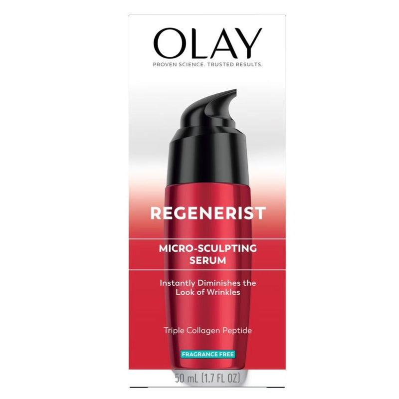 VIP Extensions Exp 03/2026 OlAY Regenerist Advanced Anti-Ageing Micro Sculpting Serum + Intense Hydration with Hydra Firming Complex, Skin Cream, 50ml by Olay Skin Care