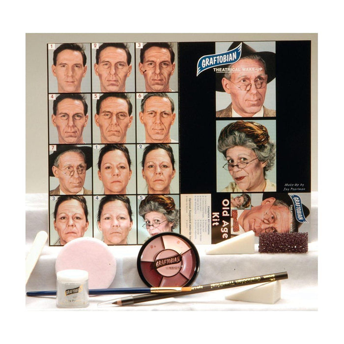 Graftobian Make-Up Company - Old Age Makeup Kit - 4oz