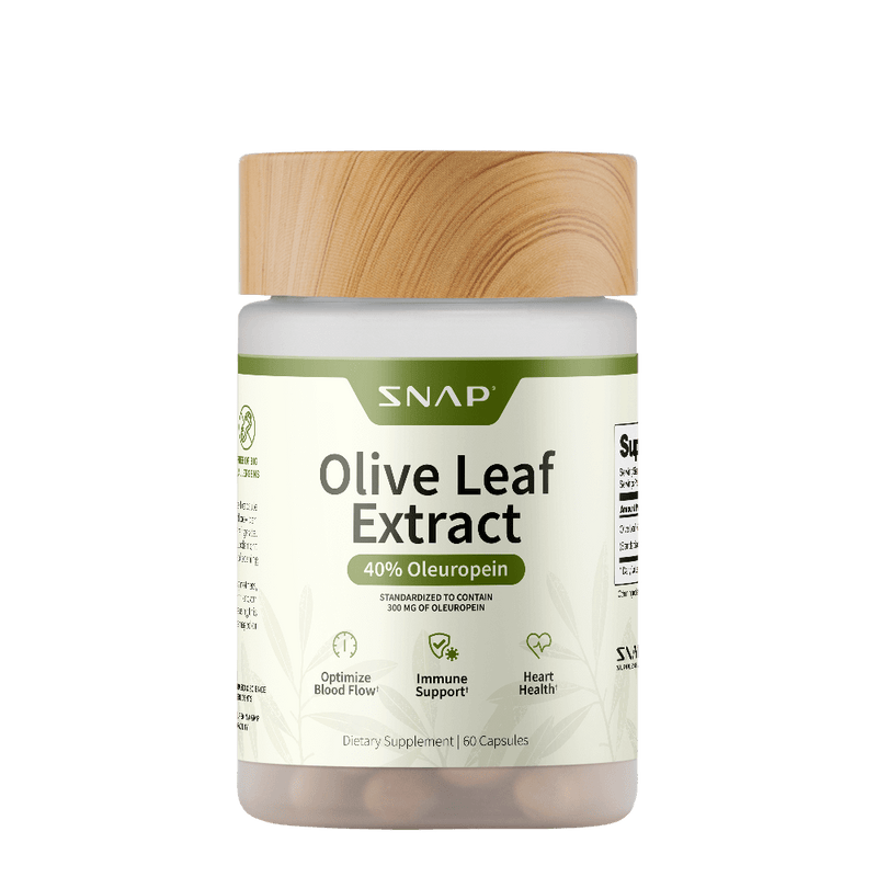 Snap Supplements High-Potency Olive Leaf Extract Oleuropein