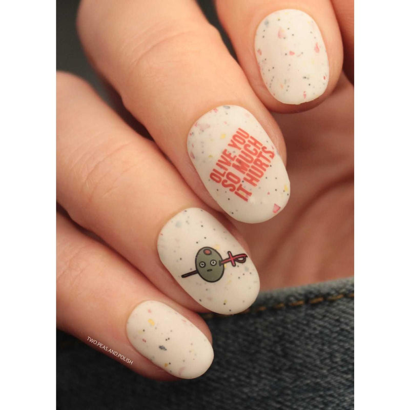 UberChic Beauty Olive The Things Stamping Plate