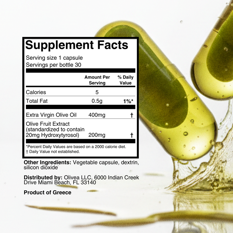 Olivea Olivea Hydroxytyrosol Supplement Supplement