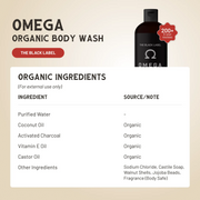 Johnny Slicks Omega Body Wash