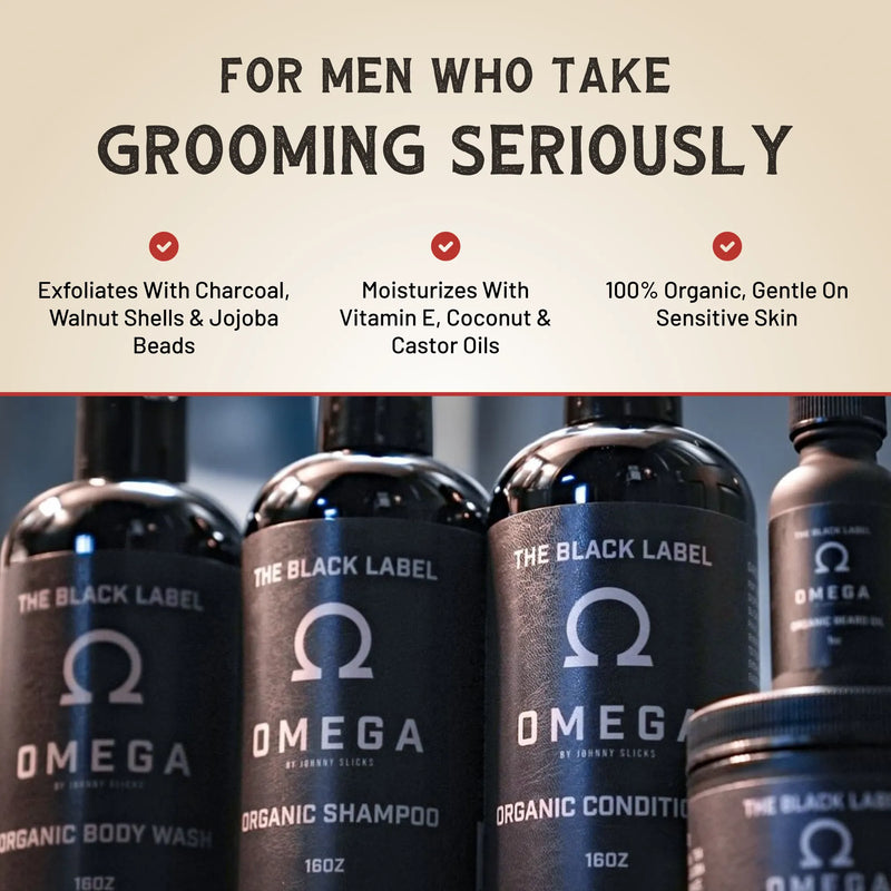 Johnny Slicks Omega Body Wash