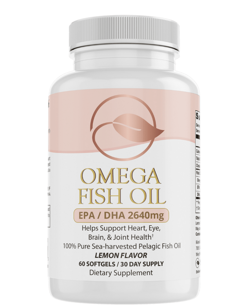 Omega Fish Oil -Omega-3 Fatty Acids by Bellawell