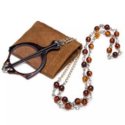 eyekeeper.com One Hand Hold Reading Glasses with Chain Foldable Readers R153 Eyeglasses