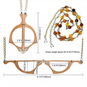 eyekeeper.com One Hand Hold Reading Glasses with Chain Foldable Readers R153 Eyeglasses