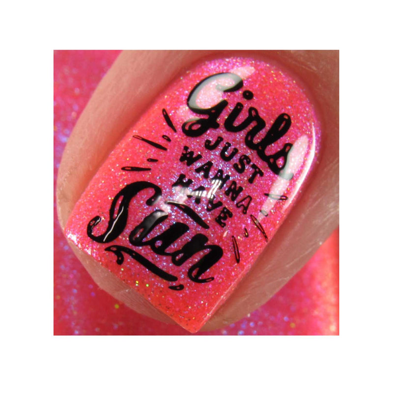 UberChic Beauty Mermaid Life-02 Stamping Plate