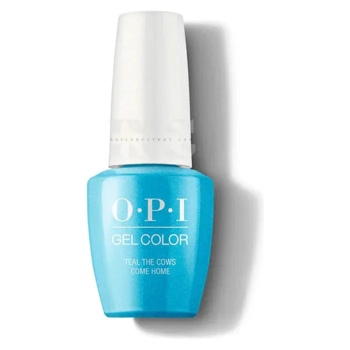 Inail Supply - Opi Gel Color - Brighter By The Dozen 2006 - Teal The Cows Come Home Gc B54