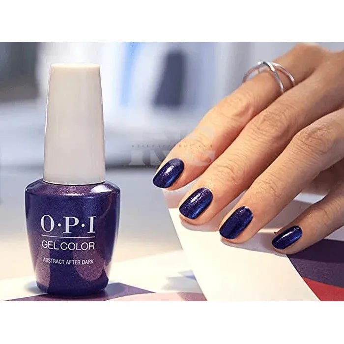 Inail Supply - Opi Gel Color - Dtla Fall 2021 - Abstract After Dark Gc La10