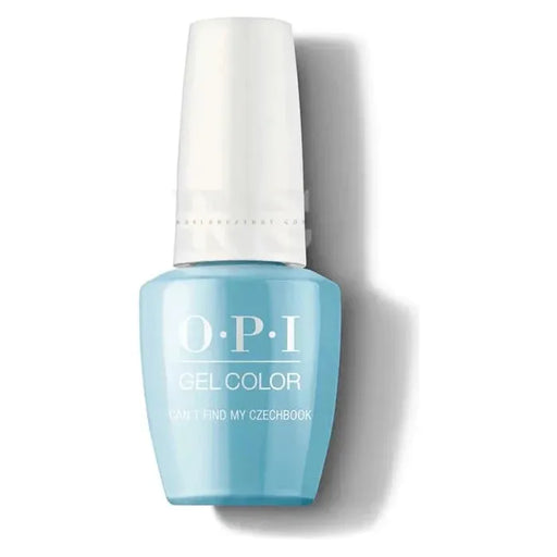 OPI Gel Color - Euro Centrale Spring 2013 - Can't Find My Czechbook GC E75