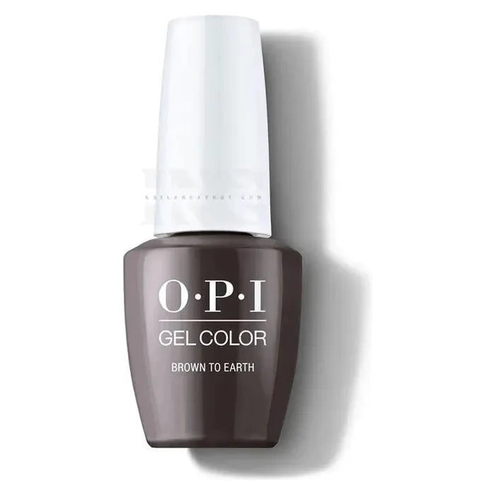 Inail Supply - Opi Gel Color - Fall Wonders Fall 2022 - Brown To Earth Gc F004