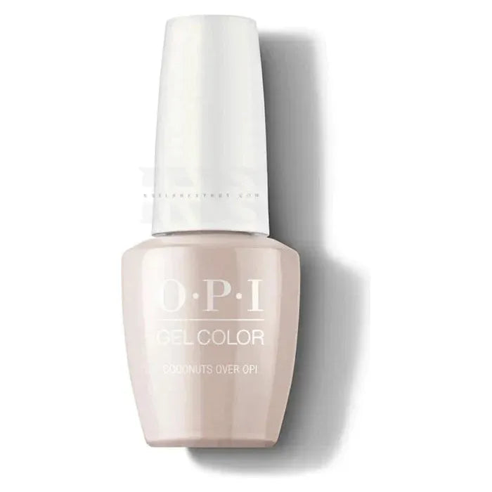 Inail Supply - Opi Gel Color - Fiji Spring 2017 - Coconuts Over Opi  Gc F89