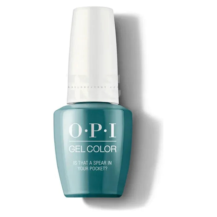 Inail Supply - Opi Gel Color - Fiji Spring 2017 - Is That A Spear In Your Back Pocket Gc F85