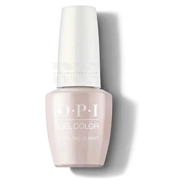 Inail Supply - Opi Gel Color - Hawaii Spring 2015 - Do You Take Lei Away? Gc H67