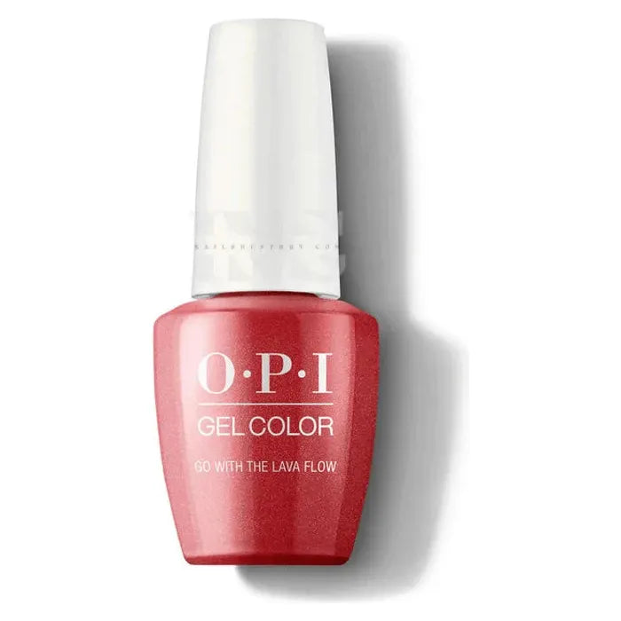 Inail Supply - Opi Gel Color - Hawaii Spring 2015 - Go With The Lava Flow Gc H69