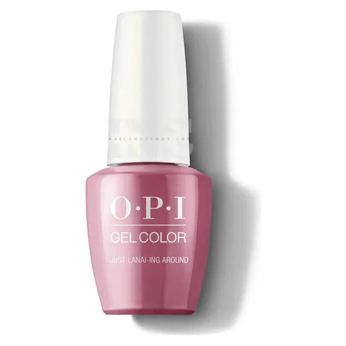 Inail Supply - Opi Gel Color - Hawaii Spring 2015 - Just Lanai-Ing Around Gc H72