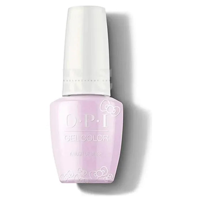 Inail Supply - Opi Gel Color - Hello Kitty Holiday 2019 - A Hush Of Blush Gc Hpl02 (D)