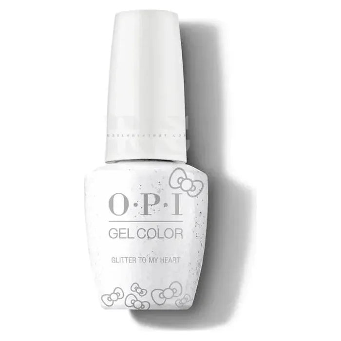 Inail Supply - Opi Gel Color - Hello Kitty Holiday 2019 - Glitter To My Heart Gc Hpl01 (D)