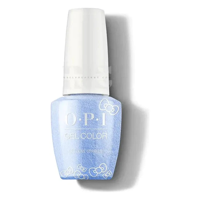 OPI Gel Color - Hello Kitty Holiday 2019 - Let Love Sparkle GC HPL08 (D) - 0.5 OZ