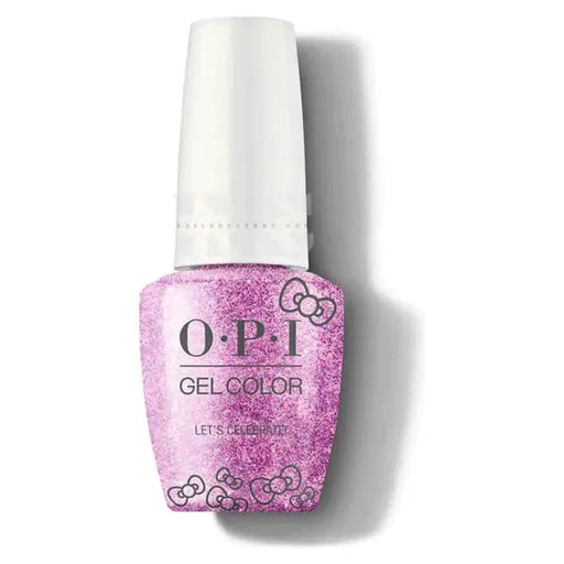 OPI Gel Color - Hello Kitty Holiday 2019 - Let's Celebrate! GC HPL03 (D)