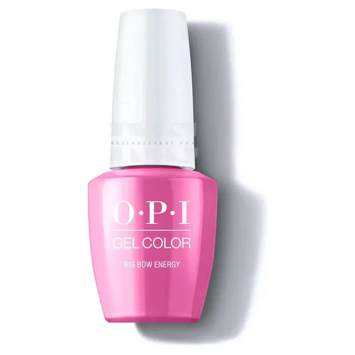 Inail Supply - Opi Gel Color - Holiday Celebration 2021 - Big Bow Energy Gc N03