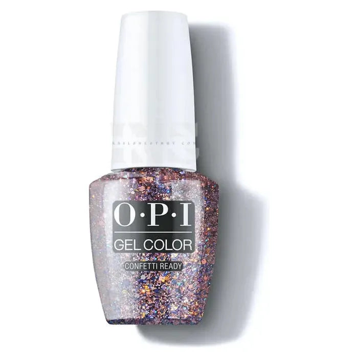 Inail Supply - Opi Gel Color - Holiday Celebration 2021 - Confetti Ready Gc N14