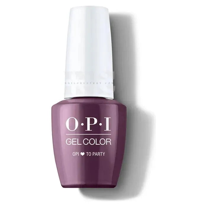 Inail Supply - Opi Gel Color - Holiday Celebration 2021 - Opi Loves To Party Gc N07