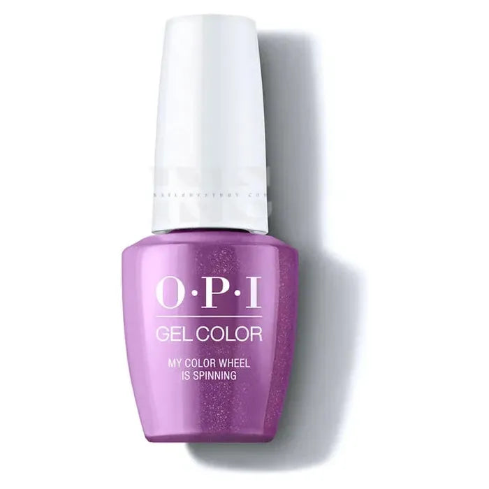 Inail Supply - Opi Gel Color - Holiday Celebration 2021 - My Color Wheel Is Spinning Gc N08