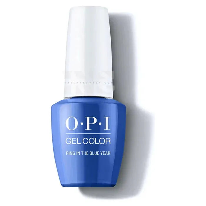 Inail Supply - Opi Gel Color - Holiday Celebration 2021 - Ring In The Blue Year Gc N09