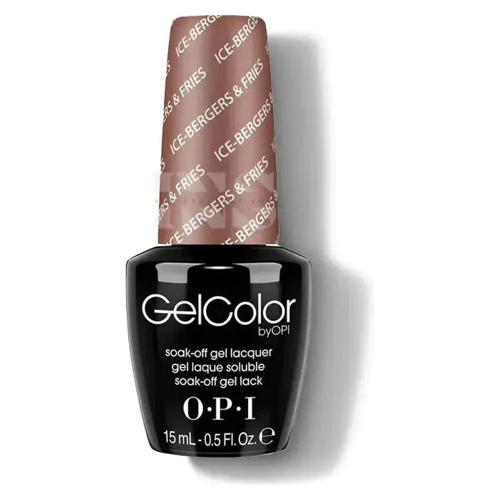 iNAIL SUPPLY - OPI Gel Color Ice-Bergers & Fries N40 D 7-3 4 oz