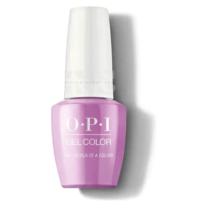 OPI Gel Color - Iceland Winter 2017 - One Heckla Of A Color! GC I62