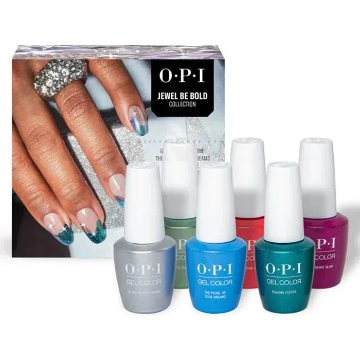 Inail Supply - Opi Gel Color - Jewel Be Bold Holiday 2022 - Add On Kit 1