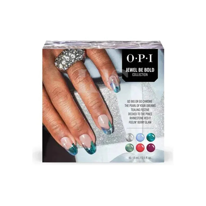 Inail Supply - Opi Gel Color - Jewel Be Bold Holiday 2022 - Add On Kit 1