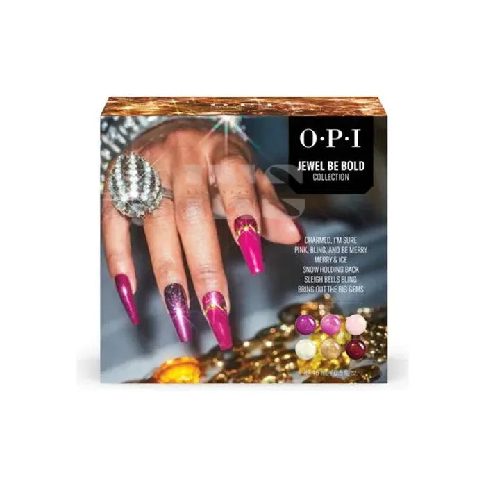 Inail Supply - Opi Gel Color - Jewel Be Bold Holiday 2022 -  Add On Kit 2